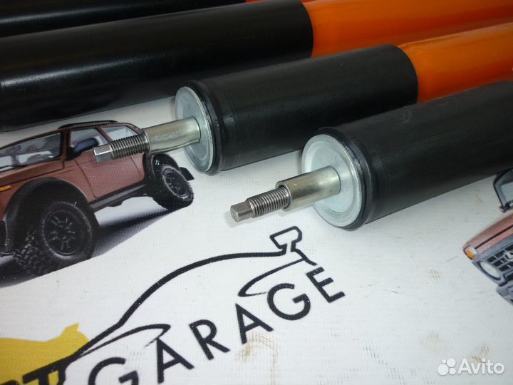 Амортизаторы Fox под лифт +50 мм Нива Шевроле