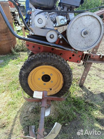 Мотоблок бу двухскоростной с колесами и навесным