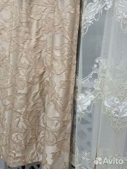 Шторы/портьеры на два окна оаэ