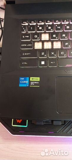 Игровой ноутбук msi katana 17