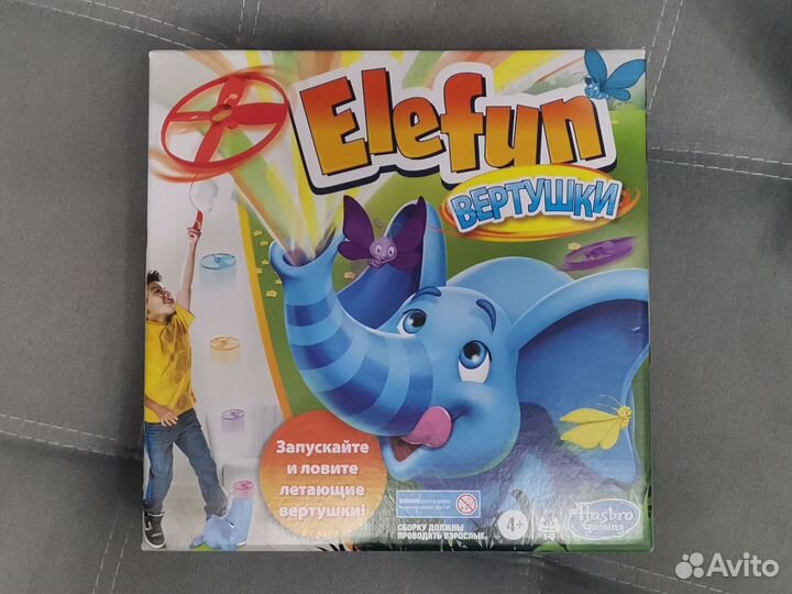 Игра слоник elefun вертушки hasbro