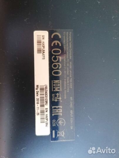 Планшет lenovo TB2-X30L