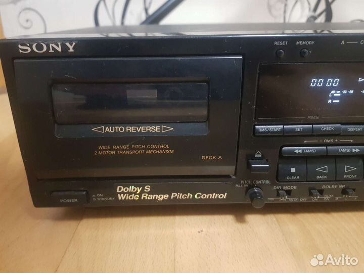 Дека кассетная sony tc-wr665s