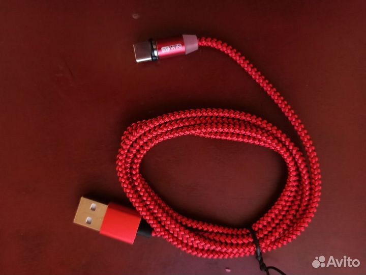 Магнитный кабель зарядки type c