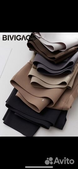 Лосины леггинсы женские черные гладкие