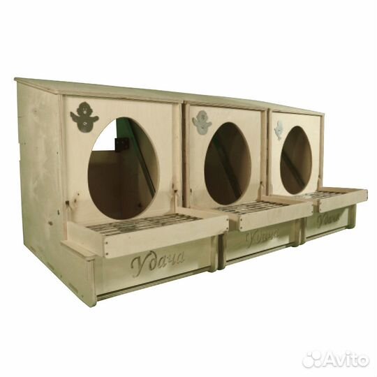 Гнездо для кур с яйцесборником. Комплект 3 шт