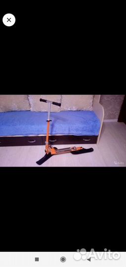 Зимний самокат