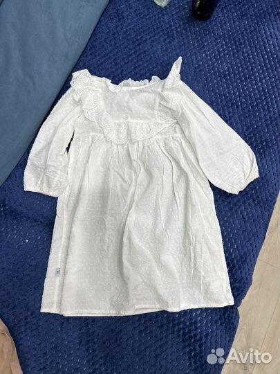 Белое платье для девочки