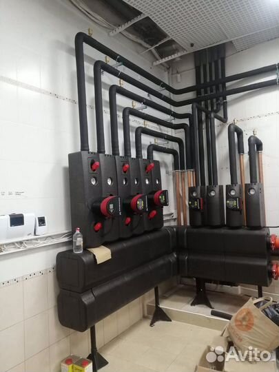 Монтаж отопление водоснабжение канализации