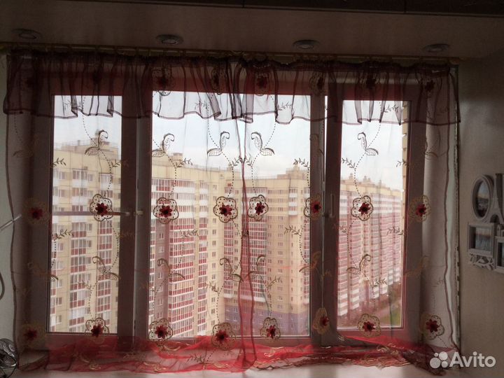 Занавески для кухни. Высота 150см, Ширина 2 метра