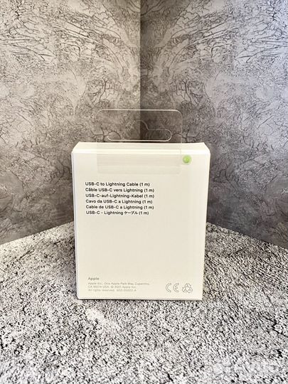 Кабель быстрой зарядки Apple Lightning Type-C