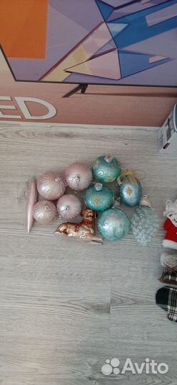 Новогодние игрушки на ёлку