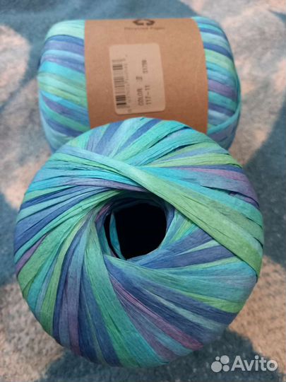 Пряжа рафия