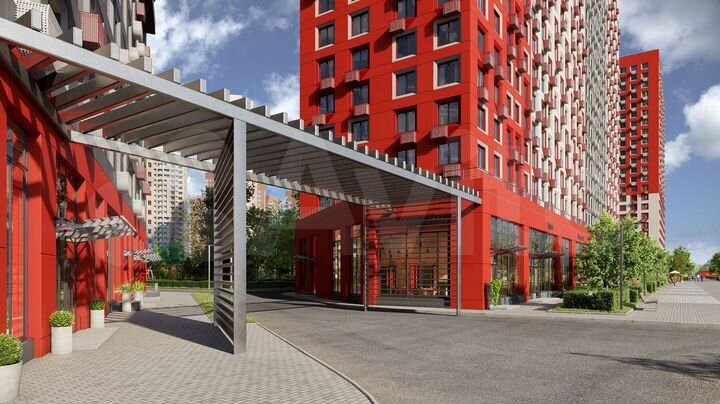 1-к. квартира, 46,5 м², 18/25 эт.