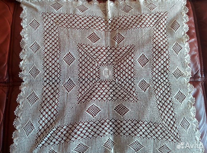 Старинное вязание ручной работы