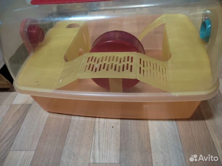 Клетка для грызунов пластиковая