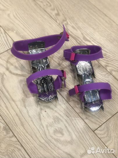 Коньки для малышей с двумя лезвиями