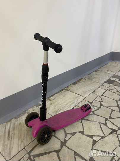 Самокат детский трехколесный Triumf Active