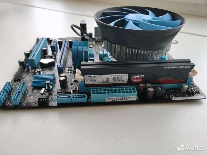 Материнская плата с процессором FX8300, DDR3