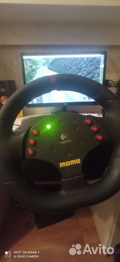 Игровой руль logitech momo racing