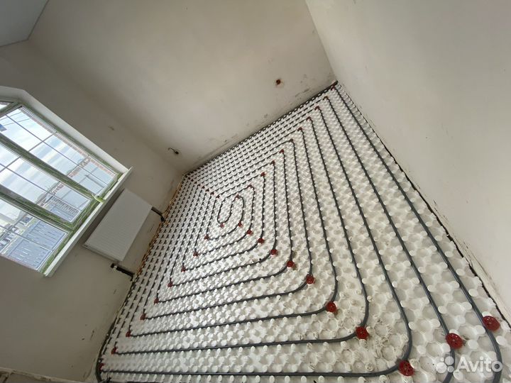 Отопление под ключ, Теплый пол, вода, канализация