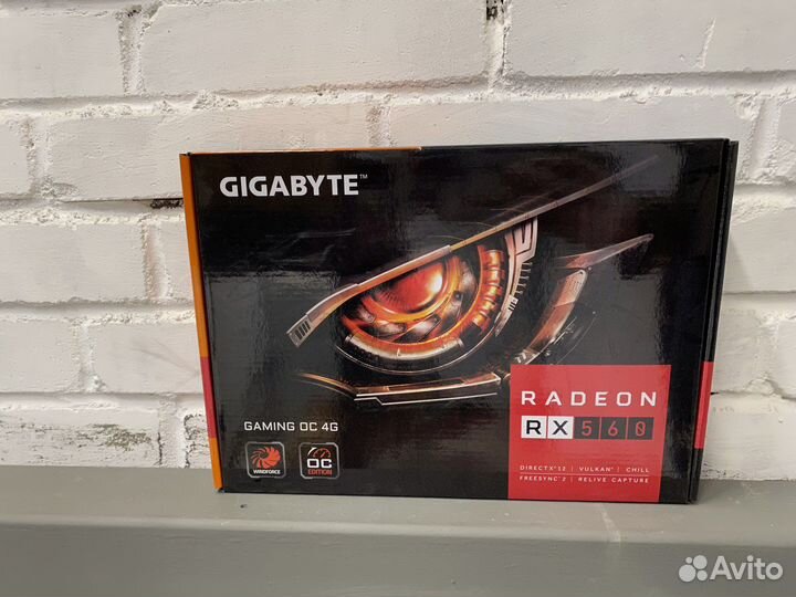 Видеокарта Gigabyte RX560 4gb