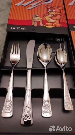 Детский набор столовых приборов Teddy