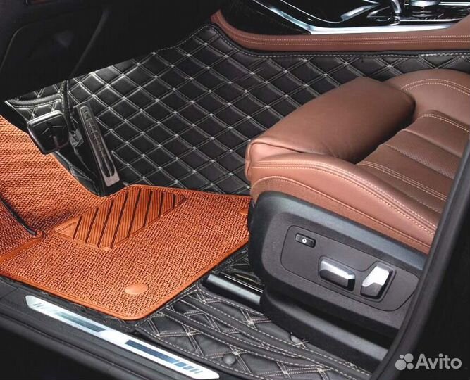 3D Коврики Lexus ES из Экокожи