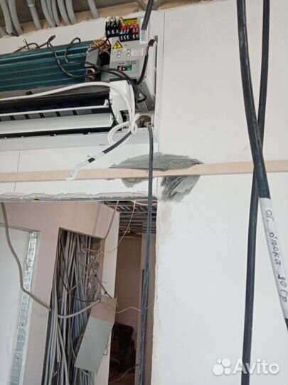 Установка кондиционеров и системы вентиляции