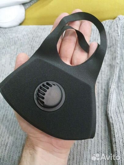 Маска защитная с клапаном из неопрена