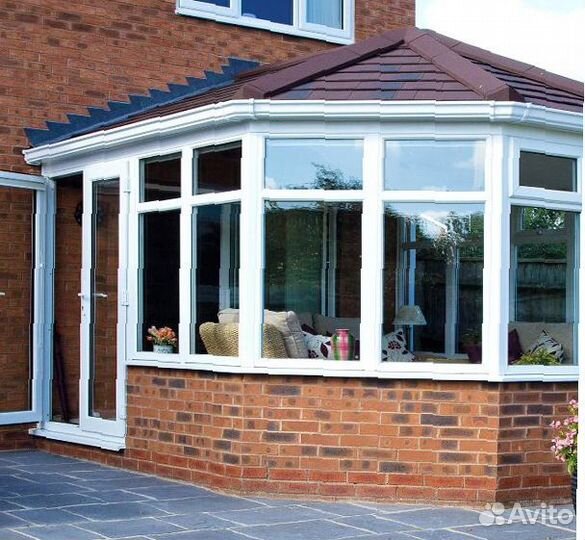 Остекление веранд беседок террас