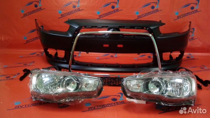 Фара передняя правая И левая lancer 10