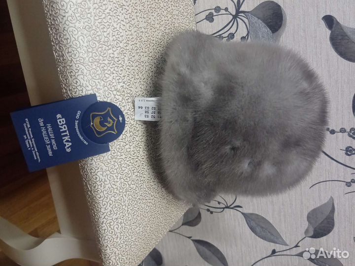 Шапка норковая женская