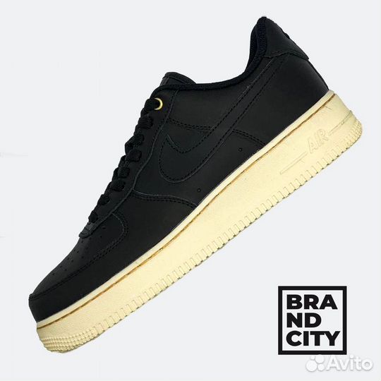 Nike Air Force 1 Premium 'Black Pack'