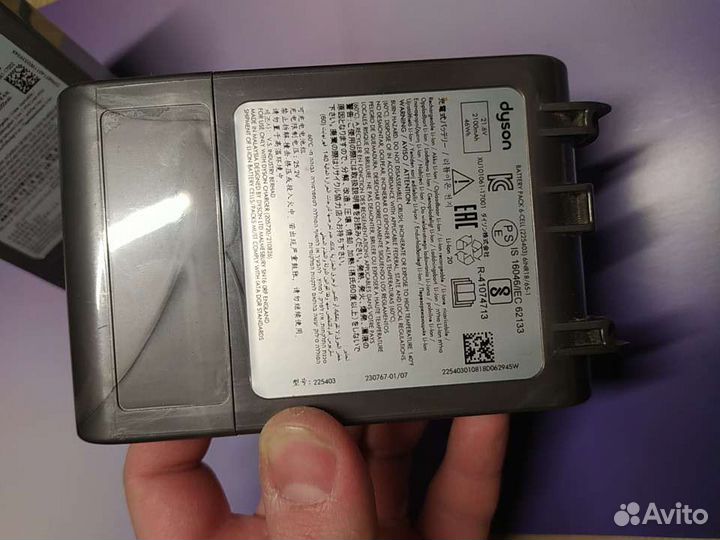 Аккумулятор dyson sv11(V7) оригинал