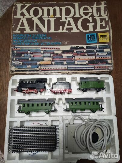 Полный комплект железной дороги piko ГДР 1:87