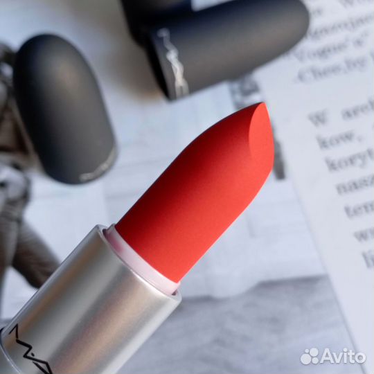 Помада Mac powder kiss lipstick Новая Оригинал