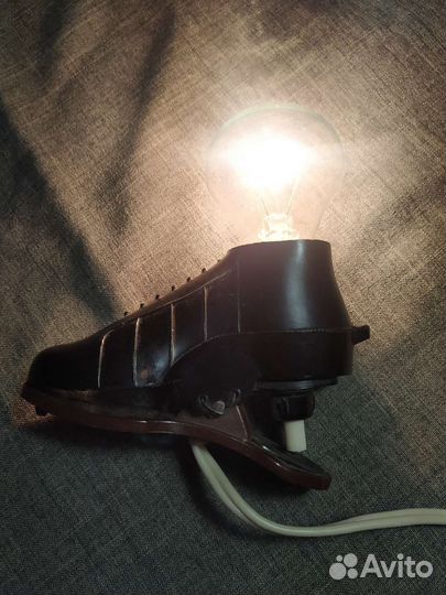 Светильник ночник ботинок СССР