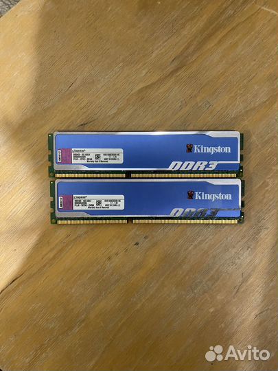 Озу hyperX 2по4gb