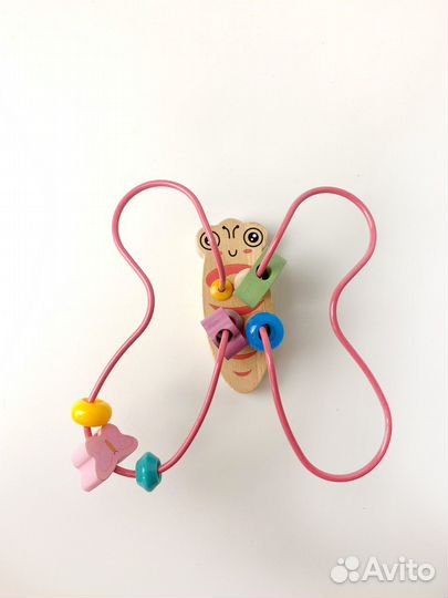 Пальчиковый лабиринт Бабочка