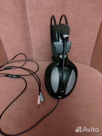 Наушники проводные Speedlink с микрофоном