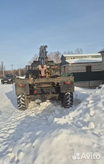 Лесовоз (сортиментовоз) Урал 375А, 1985