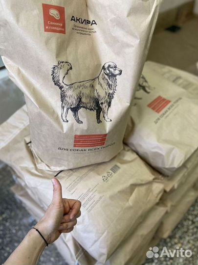 Корм для собак крупных пород