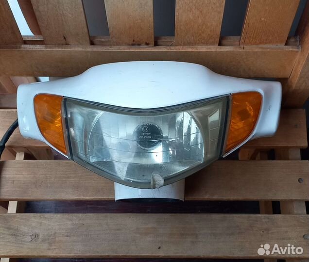 Пластик с фарой на руль