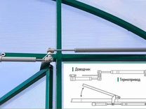 Доводчик на теплицу синьор помидор как устанавливать