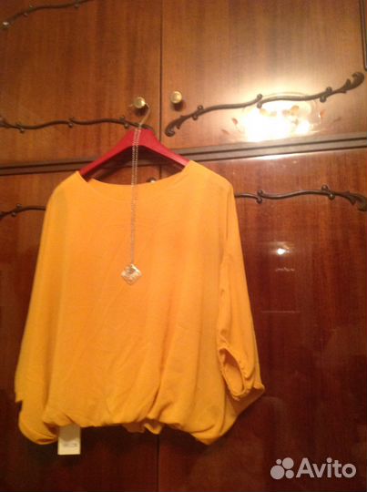 Блузка из шифона размер 54-56