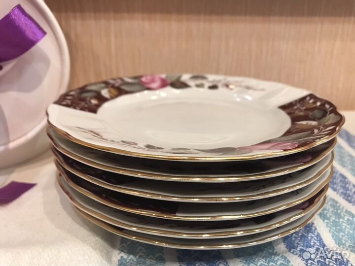 Десертные тарелки лфз и др. посуда