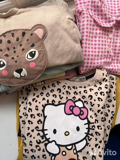 Вещи пакетом на девочку 98 104 hm, lc waikiki