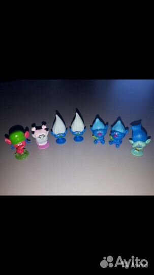 Игрушки тролли из шаров чупачупс