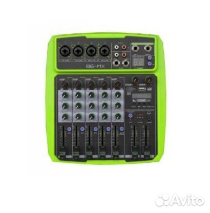 Микшерный пульт, 6 каналов LAudio B6-MX